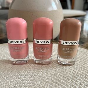 Revlon Ultra HD Snap Nail polish Bundle